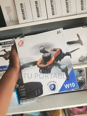W10 Portable Drone - 4K UHD, 40 Min Flight Time