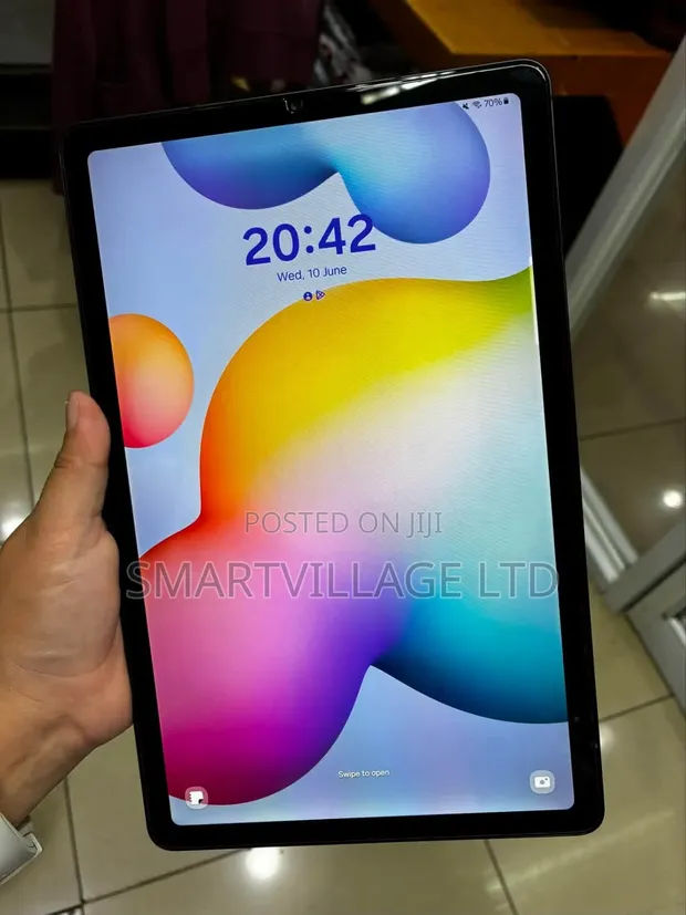 Samsung Galaxy Tab S6 Lite 64GB Nyeusi (Iliyo tumika) - 1