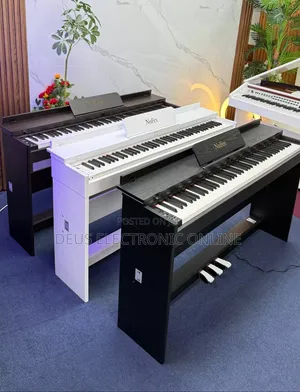 NuFex Digital Piano Model NFX - With Cover & 3-Pedal Unit