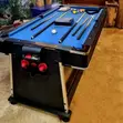 Meza 4-in-1: Pool, Air Hockey, Tenisi na Chakula - 2