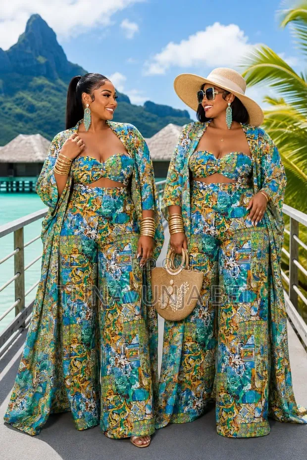 Kimono Set kwa Wanawake - 1