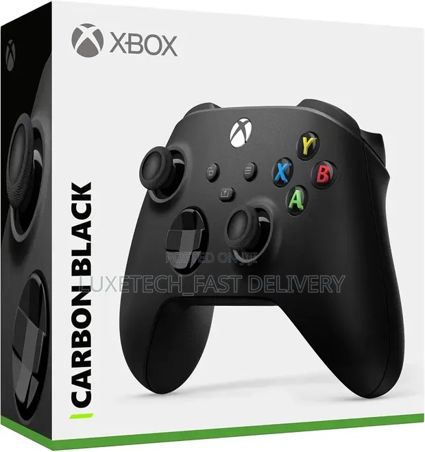 Xbox Wireless Controller Carbon Black - Series X|S, One, PC, Bluetooth - 1