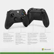 Xbox Wireless Controller Carbon Black - Series X|S, One, PC, Bluetooth - 3