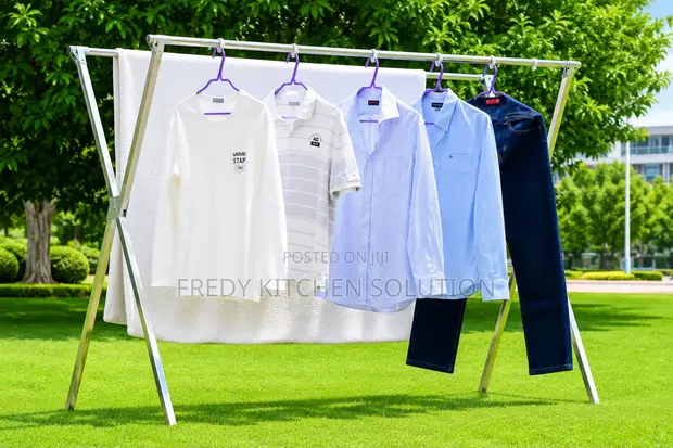 Brand New Stainless Steel Clothes Drying Stand - 1
