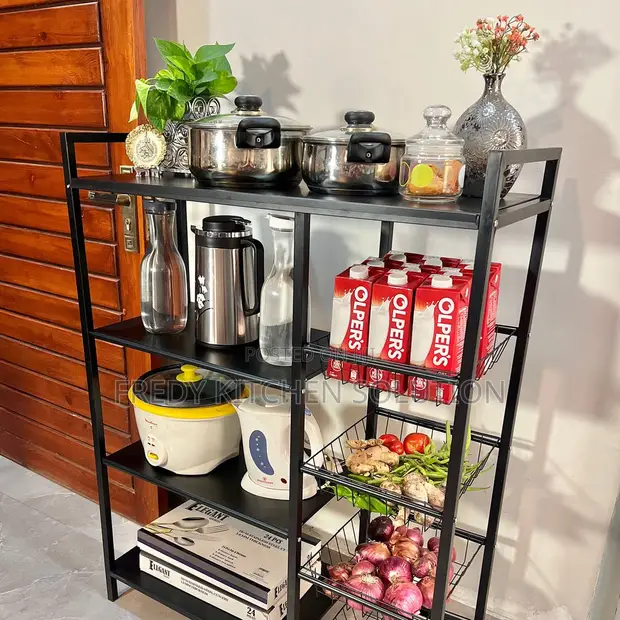 Multifunctional Floor-Standing Storage Rack - 1