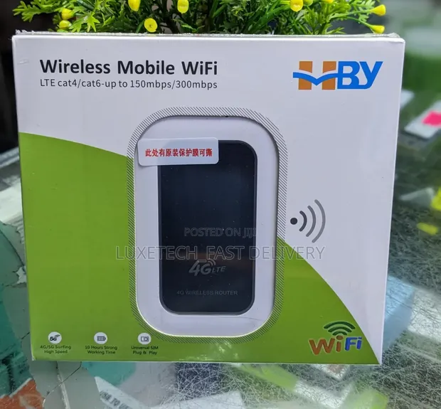HBY 4G LTE Universal Mobile WiFi Pocket Router - 1