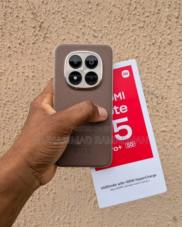 Xiaomi Redmi Note 15 Pro+ 256GB Mpya Nyeusi - 1