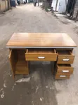 Meza ya Ofisi Wood-Mode - Kahawia - 1