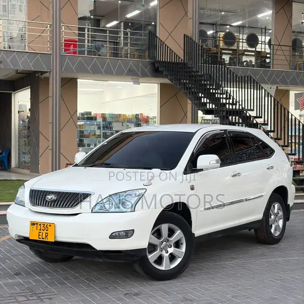 Toyota Harrier 2008 Nyeupe - 1