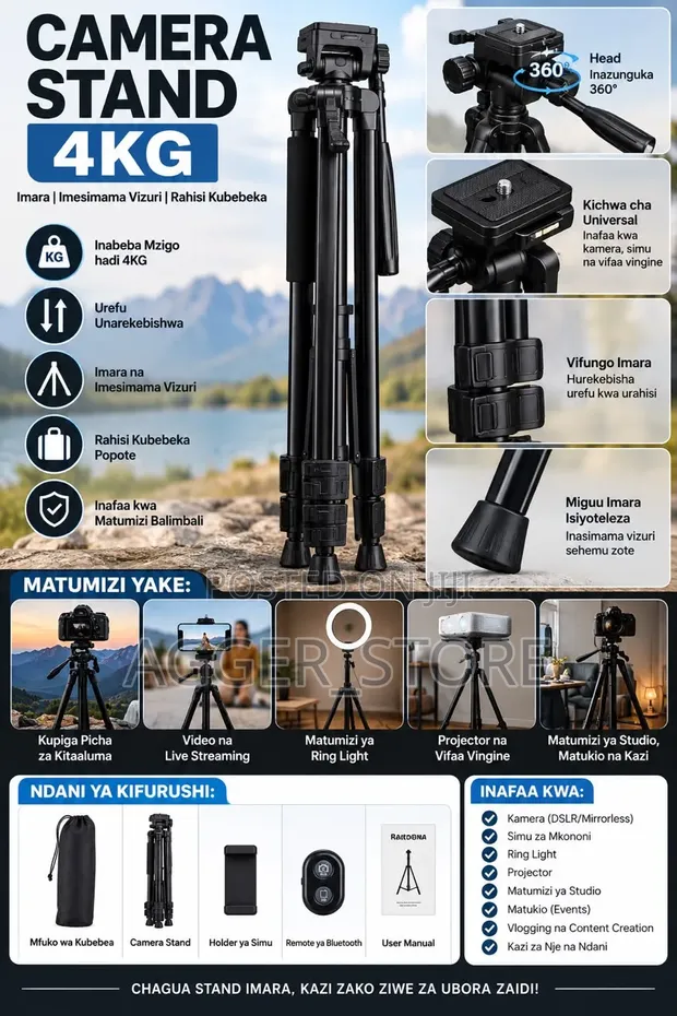 360° Camera Tripod Stand - 1