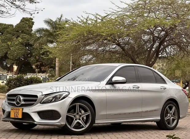 Mercedes-Benz C200 2015 Silver - 1