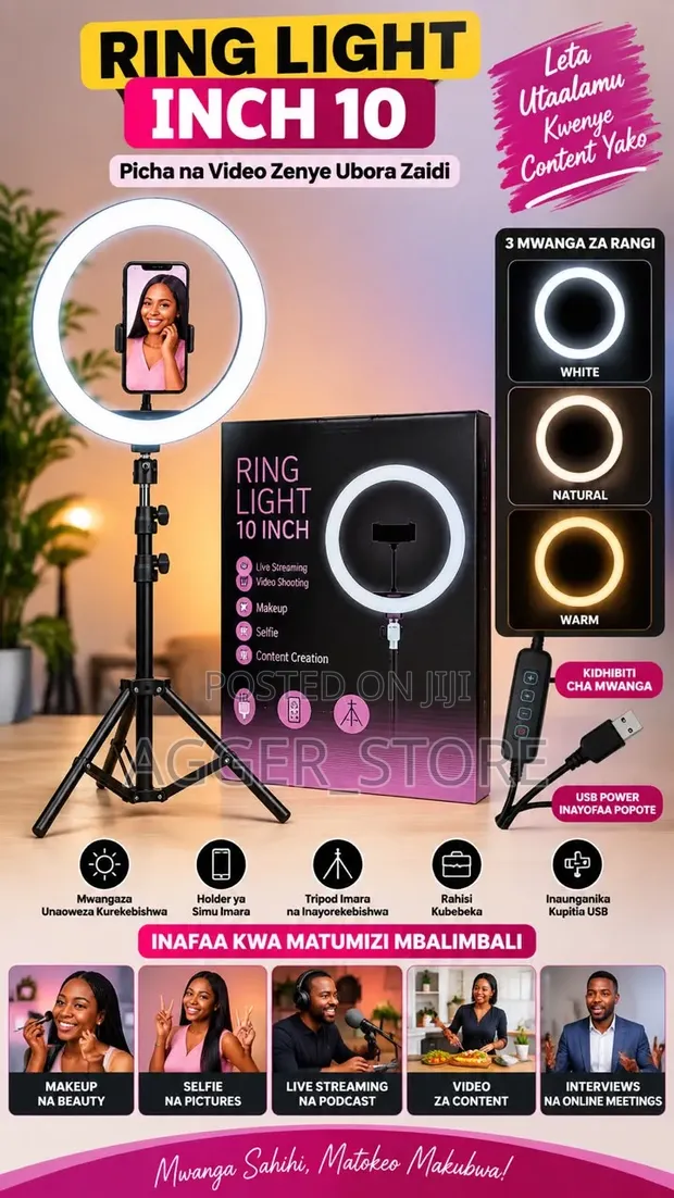 10 Inch Ring Light - 1