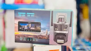 Triple-Lens Multiscreen Outdoor PTZ WiFi Security Camera