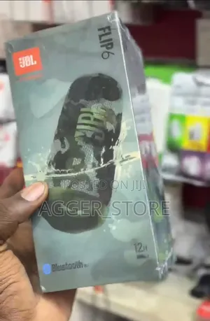 JBL Flip 6 Spika Portable Inayozuiwa Maji na Bluetooth