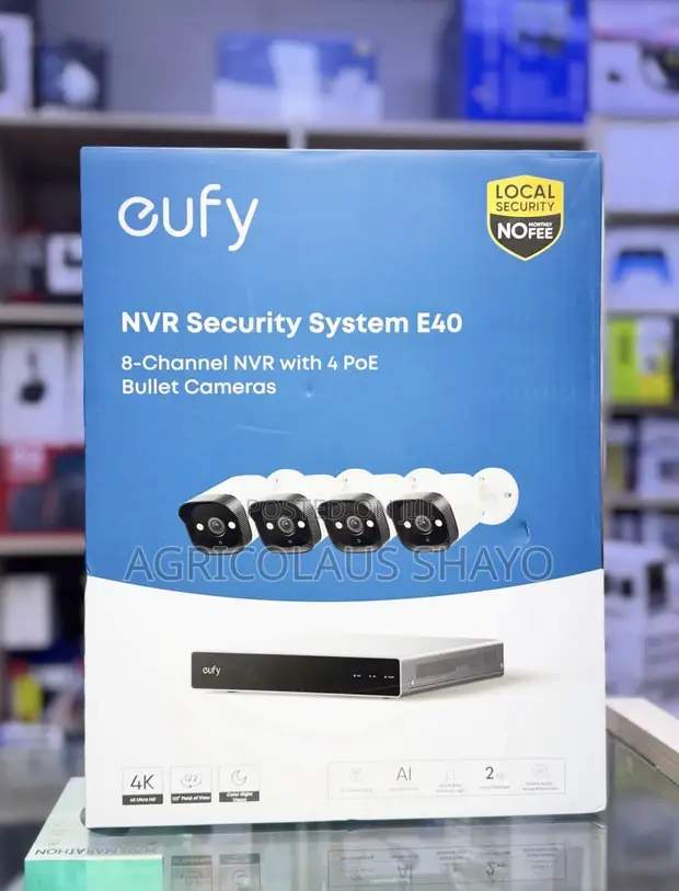 Eufy NVR Security System E40 - 8-Channel UHD - 1