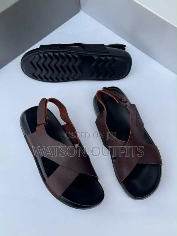 Ecco Men's Leather Sandals - 1