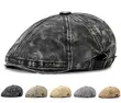 Newboy 8-Panel Flat Cap with Adjustable Strap - 2