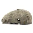Newboy 8-Panel Flat Cap with Adjustable Strap - 3