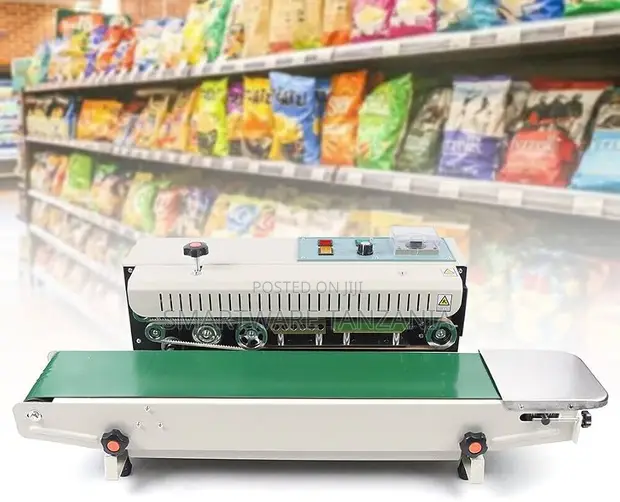 FR-900 Automatic Continuous Plastic Bag Sealer Machine - 1