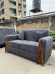 2-Seater Sofa - Classic Fibre & Spring - 1