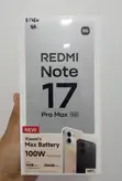 New Xiaomi Redmi Note 17 Pro Max 256GB Rose Gold - 1