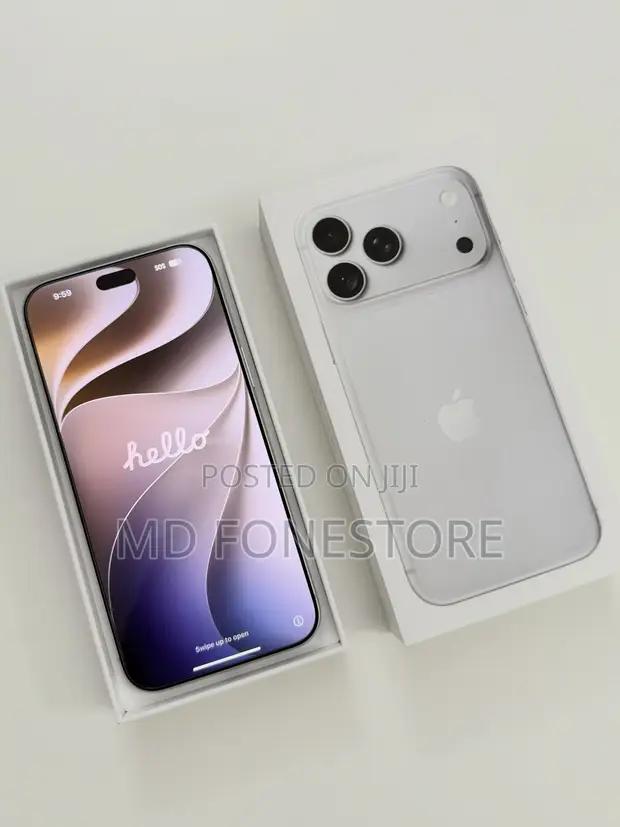 New Apple iPhone 18 Pro 256GB Silver - 1