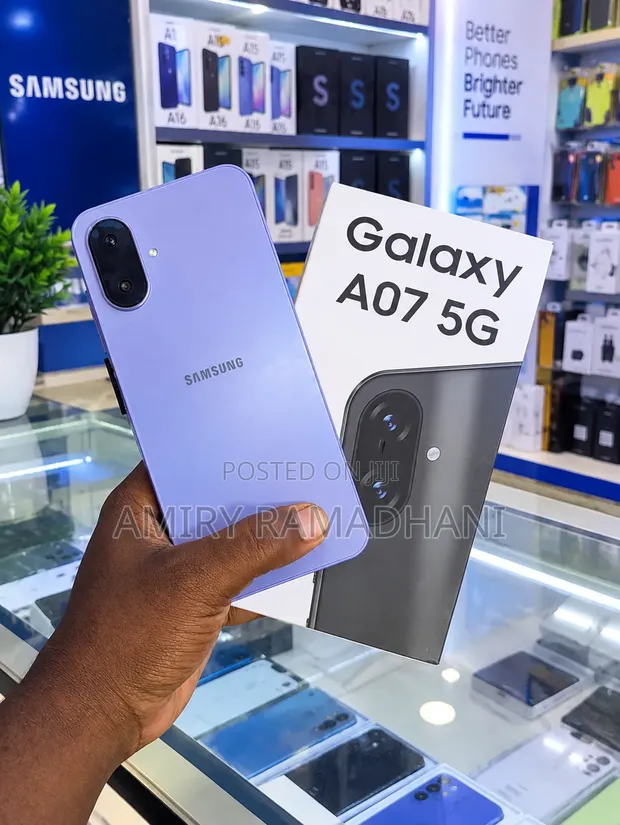 New Samsung Galaxy A07 5G 128GB Blue - 1