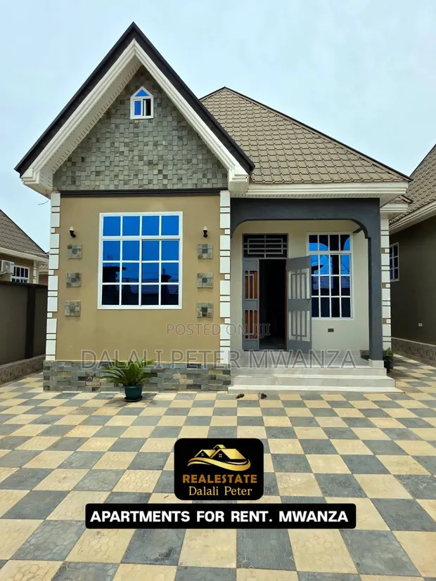 Furnished 2 Bedroom House for Rent in Mwanza, Ilemela Ward - 1