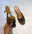 Zara Heeled Mules Mpya Kabisa - 1
