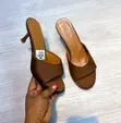 Zara Heeled Mules Mpya Kabisa - 3