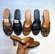 Zara Heeled Mules Mpya Kabisa - 4