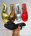 Viatu vya Heels vya Rhinestone - Wanawake - 4