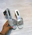 Block Rhinestone Heels - 3