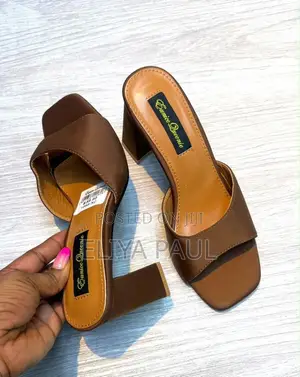 Nice Block Heel Mules - Size 37-42.5