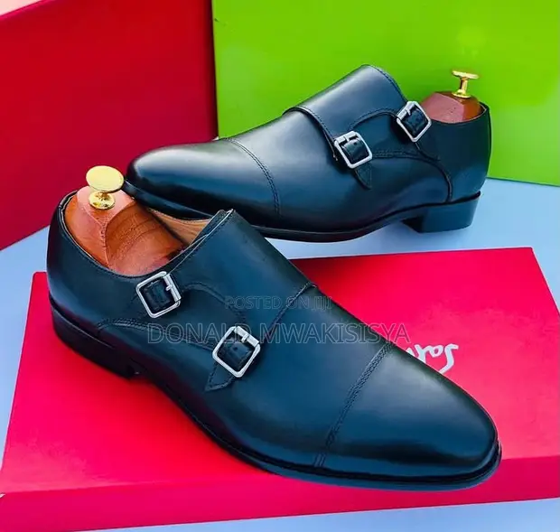 Men's Double Monk Strap Shoes - Official - 1