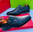 Men's Double Monk Strap Shoes - Official - 2