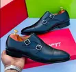 Men's Double Monk Strap Shoes - Official - 5