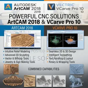 Ufungaji wa Programu 2 za CNC Router CAM