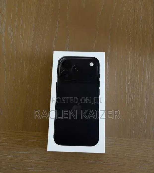 Apple iPhone 18 Pro 256GB Mpya Nyeusi - 1