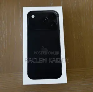 New Apple iPhone 18 Pro 256GB Black
