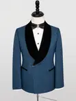 Suti ya Carlos Cardin Shawl Lapel - Mpya Kabisa - 3