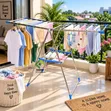 Premium Foldable Steel Clothes Drying Rack - 3
