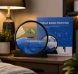 Mobile Sand Painting Circular Moving Sand Art Decor - 2