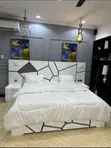 Kitanda Kipya Cha Mbao 5x6 - 3
