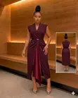 Turkey Executive Dress with Belt - 4