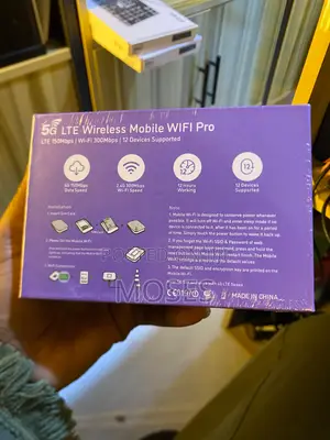 Emoa EM-1 4G/5G LTE Pocket WiFi Router