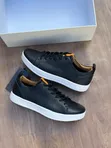 Ecco Leather Sneakers - Brown - 3
