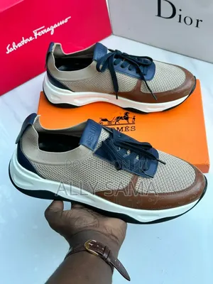 Men's Berluti Leather Sneakers - Brand New