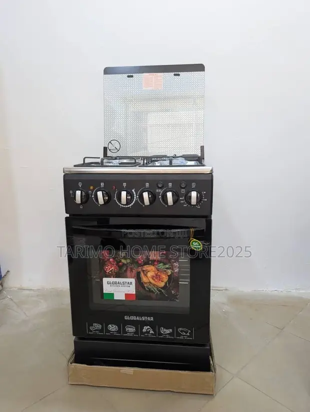 Global Star Jiko 50x50cm - 3 Gas + 1 Electric Burner - 1