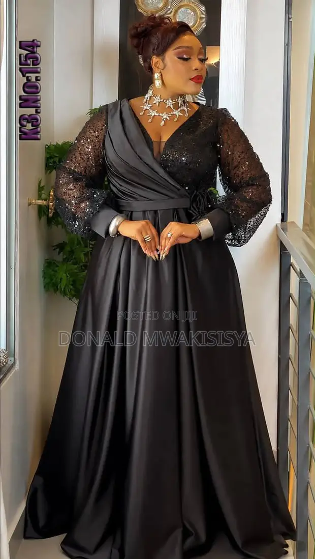 Turkey Luxury Satin Party Gown - No:154 - 1